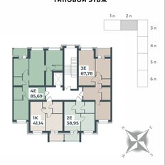 Квартира 67,8 м², 3-комнатная - изображение 2