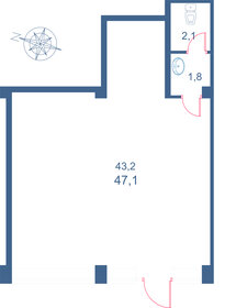 84,5 м², торговое помещение 10 562 500 ₽ - изображение 58