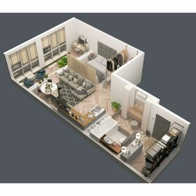 30,3 м², 2-комнатная квартира 2 250 000 ₽ - изображение 61