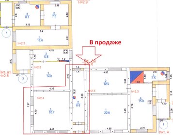 125 м² часть дома, 14,5 сотки участок 3 300 000 ₽ - изображение 24