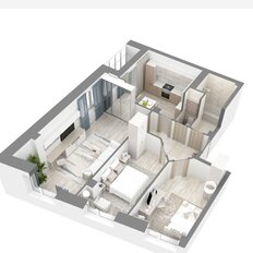 Квартира 65,4 м², 3-комнатная - изображение 4