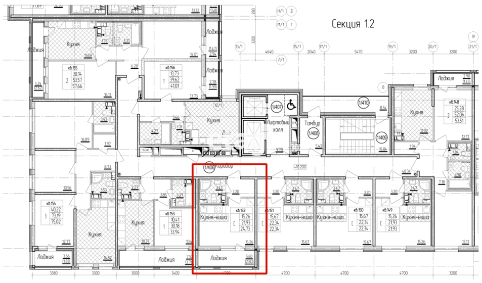 24,7 м², квартира-студия 6 580 000 ₽ - изображение 1