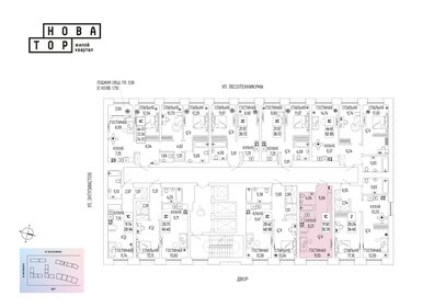 33,5 м², 1-комнатная квартира 3 800 000 ₽ - изображение 70