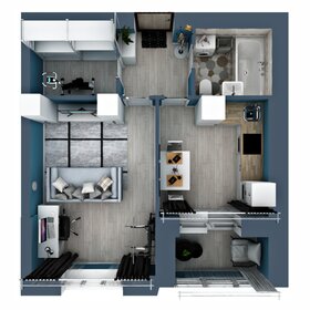 39 м², 2-комнатная квартира 1 800 000 ₽ - изображение 119