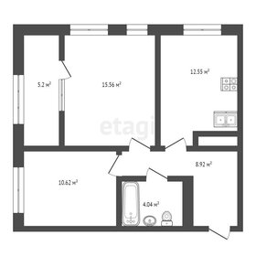 Квартира 58 м², 2-комнатная - изображение 1