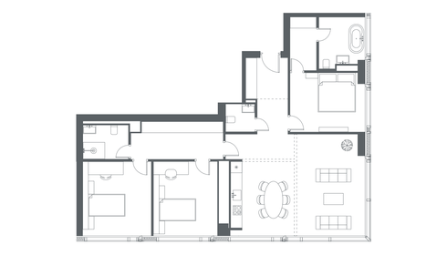 132 м², 4-комнатная квартира 156 000 000 ₽ - изображение 54