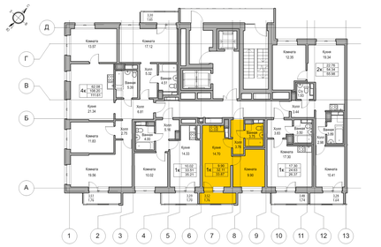 27,3 м², 1-комнатная квартира 7 365 000 ₽ - изображение 37