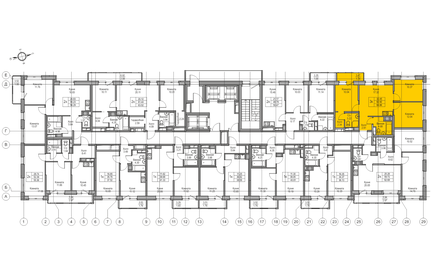 Квартира 62,9 м², 3-комнатная - изображение 1