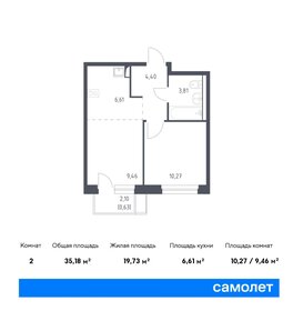 35 м², 1-комнатная квартира 7 950 000 ₽ - изображение 52