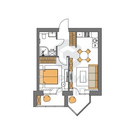 41,2 м², 1-комнатная квартира 4 074 600 ₽ - изображение 9