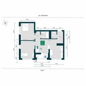 57,1 м², 2-комнатная квартира 10 300 000 ₽ - изображение 75