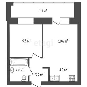 40 м², 2-комнатная квартира 5 350 000 ₽ - изображение 52