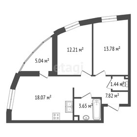 Квартира 56,8 м², 2-комнатная - изображение 1