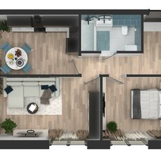 Квартира 51,7 м², 2-комнатная - изображение 4