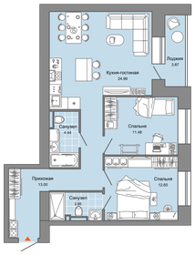 74 м², 3-комнатная квартира 7 837 640 ₽ - изображение 20