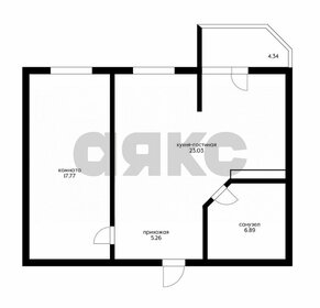 52,2 м², 2-комнатная квартира 11 000 000 ₽ - изображение 28