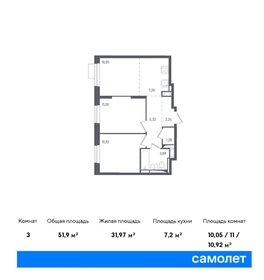 40,5 м², 2-комнатная квартира 9 150 000 ₽ - изображение 12