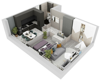 Квартира 55,4 м², 2-комнатная - изображение 3