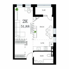 52 м², 1-комнатная квартира 10 660 000 ₽ - изображение 14