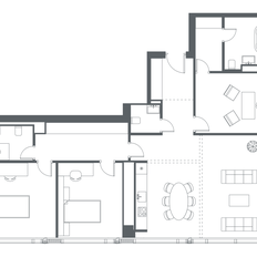 Квартира 128,2 м², 3-комнатная - изображение 2