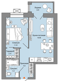 47,6 м², 2-комнатная квартира 3 799 000 ₽ - изображение 83