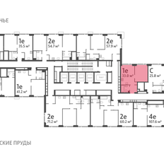 Квартира 33 м², 1-комнатная - изображение 2