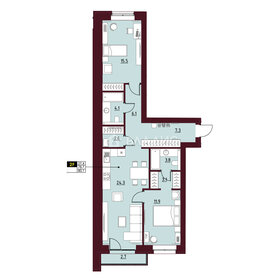 155,7 м², 4-комнатная квартира 13 000 000 ₽ - изображение 84