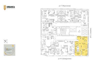 72 м², 3-комнатная квартира 9 890 000 ₽ - изображение 87