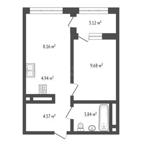 Квартира 41 м², 1-комнатная - изображение 1