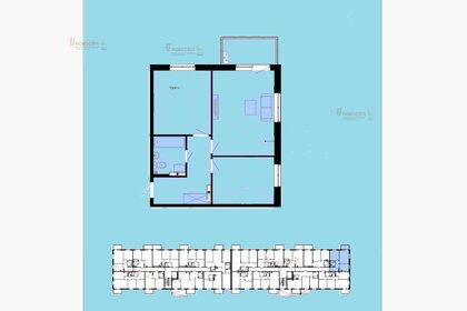 48,3 м², 2-комнатная квартира 6 099 000 ₽ - изображение 31