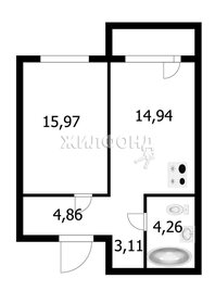 Квартира 46,2 м², 2-комнатная - изображение 1