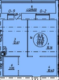 49 м², 1-комнатная квартира 4 400 000 ₽ - изображение 46