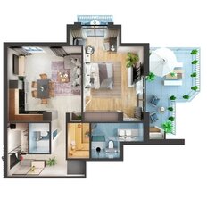 Квартира 79,2 м², 2-комнатная - изображение 5