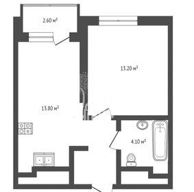 Квартира 35,5 м², 1-комнатная - изображение 1