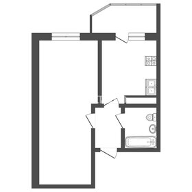 Квартира 30,7 м², 1-комнатная - изображение 1