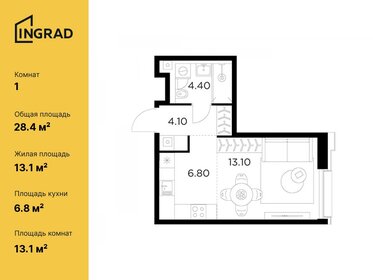 10,2 м², апартаменты-студия 3 396 600 ₽ - изображение 108