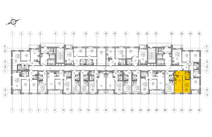 40,3 м², 1-комнатная квартира 8 662 884 ₽ - изображение 22