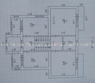 55 м², 3-комнатная квартира 14 500 000 ₽ - изображение 99