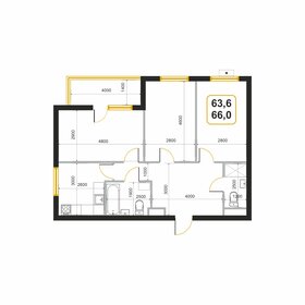 65,8 м², квартира-студия 9 152 780 ₽ - изображение 20