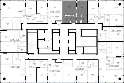 44,3 м², 1-комнатные апартаменты 35 000 000 ₽ - изображение 62