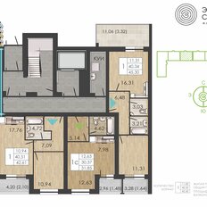 Квартира 37,6 м², 1-комнатная - изображение 2