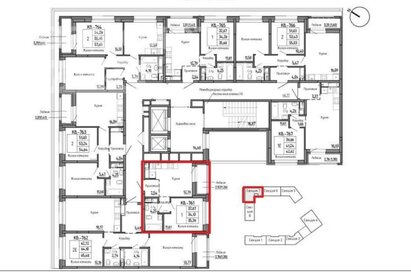 Квартира 35 м², 1-комнатная - изображение 2