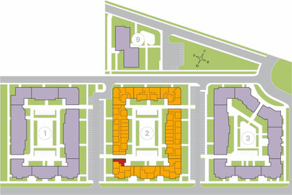 Квартира 57,6 м², 2-комнатная - изображение 2