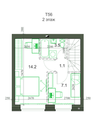 30 м², 1-комнатная квартира 23 000 ₽ в месяц - изображение 22