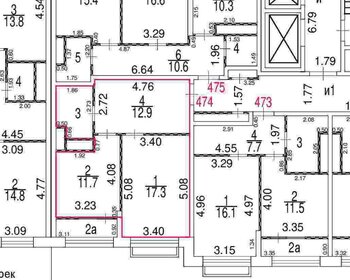 Квартира 46,7 м², 1-комнатная - изображение 1