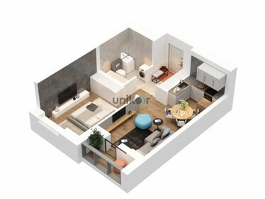 Квартира 40,7 м², 1-комнатная - изображение 1