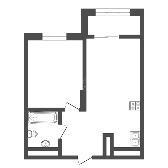 38,9 м², 1-комнатная квартира 5 950 000 ₽ - изображение 20