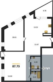 28,2 м², 1-комнатная квартира 3 299 400 ₽ - изображение 46