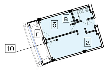 Квартира 47,1 м², 2-комнатные - изображение 1