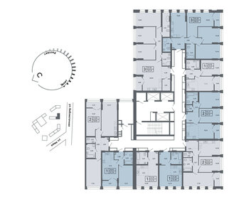 70,6 м², 2-комнатная квартира 11 360 000 ₽ - изображение 48